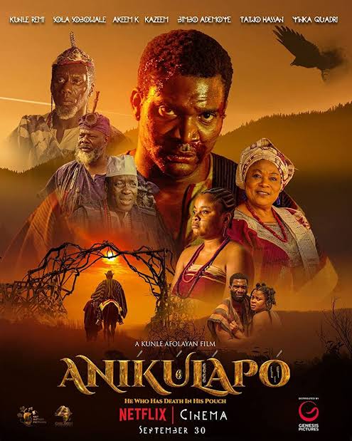 “Anikulapo” don win best movie for Africa at 2023 AMVCA:
